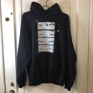 Gildan Anime/Hentai Black Hooded Sweatshirt
